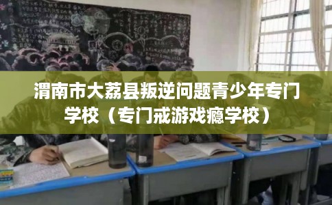渭南市大荔县叛逆问题青少年专门学校（专门戒游戏瘾学校）