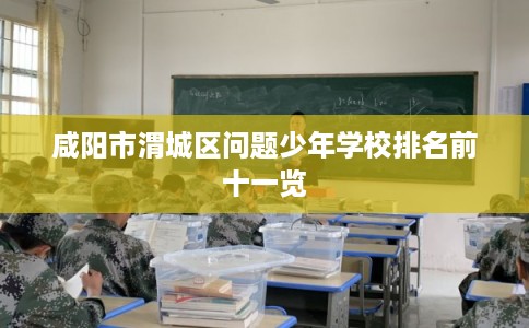 咸阳市渭城区问题少年学校排名前十一览