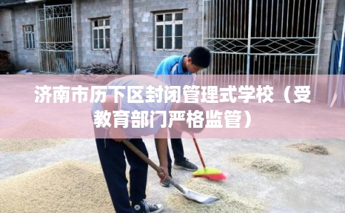 济南市历下区封闭管理式学校（受教育部门严格监管）