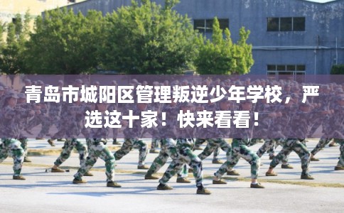 青岛市城阳区管理叛逆少年学校，严选这十家！快来看看！