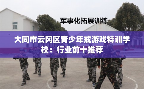 大同市云冈区青少年戒游戏特训学校：行业前十推荐