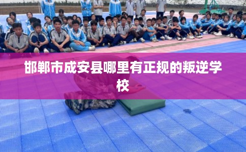 邯郸市成安县哪里有正规的叛逆学校