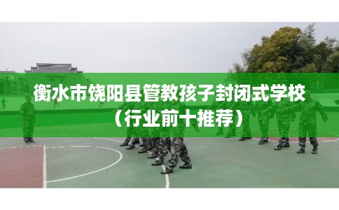 衡水市饶阳县管教孩子封闭式学校（行业前十推荐）