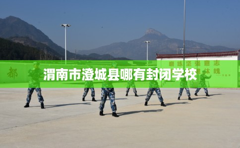 渭南市澄城县哪有封闭学校
