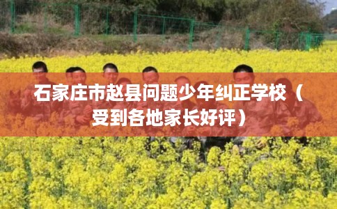石家庄市赵县问题少年纠正学校(受到各地家长好评) 石家庄市赵县问题少年纠正学校(受到各地家长好评)