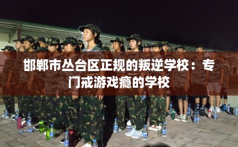 邯郸市丛台区正规的叛逆学校：专门戒游戏瘾的学校