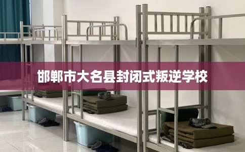 邯郸市大名县封闭式叛逆学校 邯郸市大名县封闭式叛逆学校
