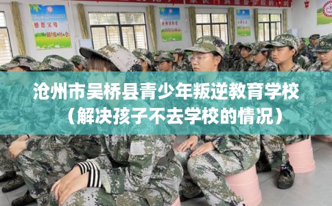 沧州市吴桥县青少年叛逆教育学校（解决孩子不去学校的情况）