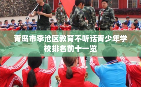 青岛市李沧区教育不听话青少年学校排名前十一览