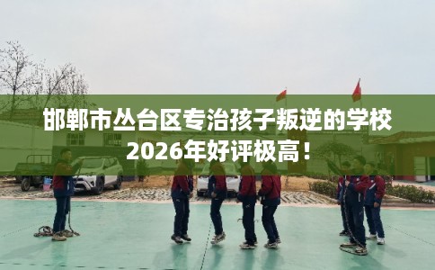 邯郸市丛台区专治孩子叛逆的学校2026年好评极高！
