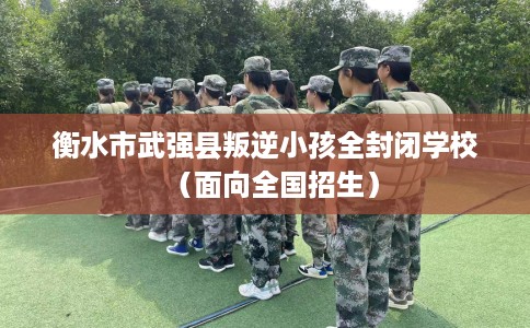 衡水市武强县叛逆小孩全封闭学校（面向全国招生）