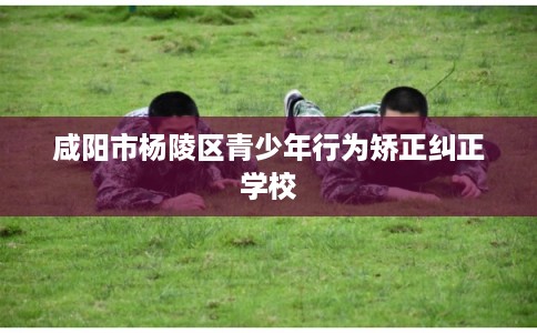 咸阳市杨陵区青少年行为矫正纠正学校