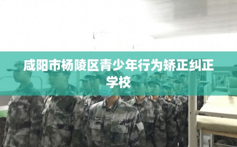 咸阳市杨陵区青少年行为矫正纠正学校