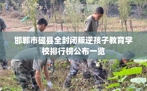 邯郸市磁县全封闭叛逆孩子教育学校排行榜公布一览 邯郸市磁县全封闭叛逆孩子教育学校排行榜公布一览
