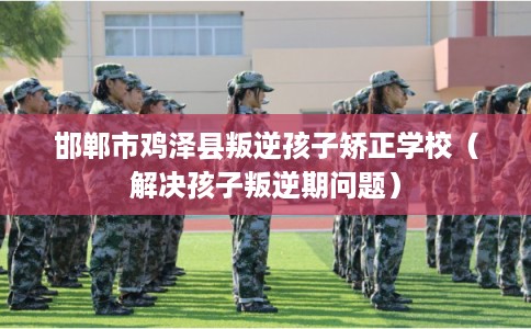 邯郸市鸡泽县叛逆孩子矫正学校(解决孩子叛逆期问题) 邯郸市鸡泽县叛逆孩子矫正学校(解决孩子叛逆期问题)