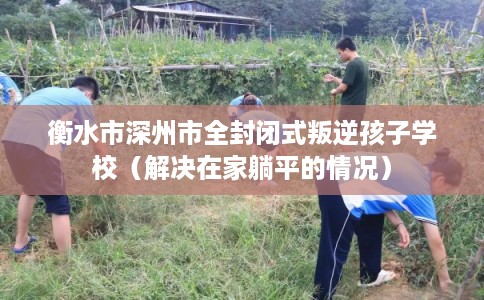 衡水市深州市全封闭式叛逆孩子学校（解决在家躺平的情况）