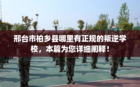 邢台市柏乡县哪里有正规的叛逆学校,本篇为您详细阐释! 邢台市柏乡县哪里有正规的叛逆学校,本篇为您详细阐释!