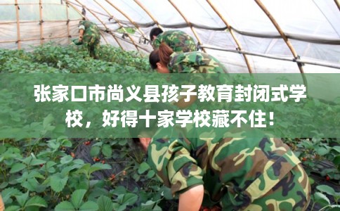 张家口市尚义县孩子教育封闭式学校，好得十家学校藏不住！