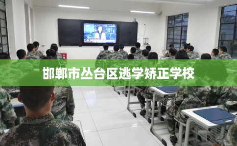 邯郸市丛台区逃学矫正学校
