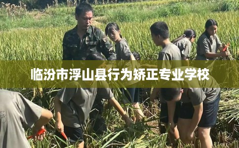 临汾市浮山县行为矫正专业学校