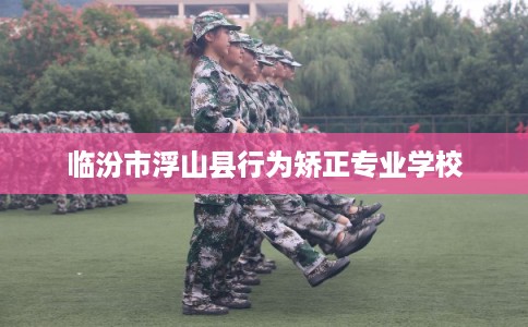 临汾市浮山县行为矫正专业学校