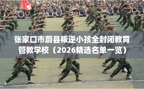 张家口市蔚县叛逆小孩全封闭教育管教学校(2026精选名单一览) 张家口市蔚县叛逆小孩全封闭教育管教学校(2026精选名单一览)
