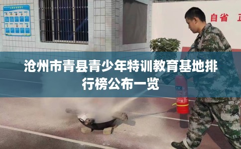 沧州市青县青少年特训教育基地排行榜公布一览