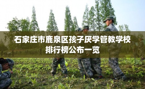 石家庄市鹿泉区孩子厌学管教学校排行榜公布一览 石家庄市鹿泉区孩子厌学管教学校排行榜公布一览