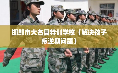 邯郸市大名县特训学校（解决孩子叛逆期问题）