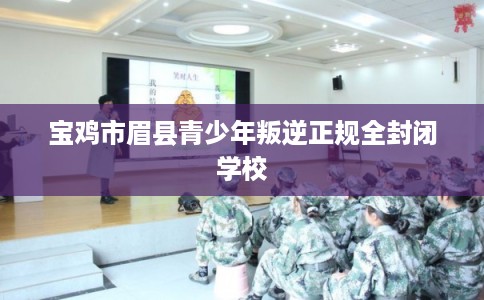 宝鸡市眉县青少年叛逆正规全封闭学校 宝鸡市眉县青少年叛逆正规全封闭学校