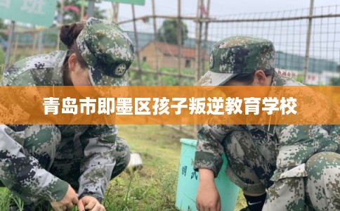 青岛市即墨区孩子叛逆教育学校