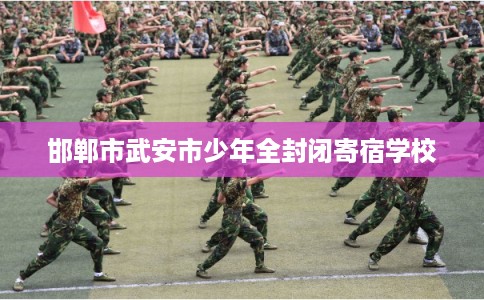 邯郸市武安市少年全封闭寄宿学校 邯郸市武安市少年全封闭寄宿学校