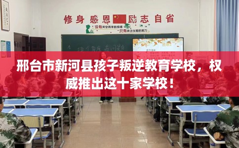 邢台市新河县孩子叛逆教育学校,权威推出这十家学校! 邢台市新河县孩子叛逆教育学校,权威推出这十家学校!