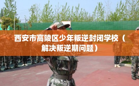 西安市高陵区少年叛逆封闭学校(解决叛逆期问题) 西安市高陵区少年叛逆封闭学校(解决叛逆期问题)