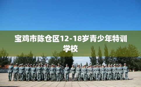 宝鸡市陈仓区12-18岁青少年特训学校 宝鸡市陈仓区12-18岁青少年特训学校