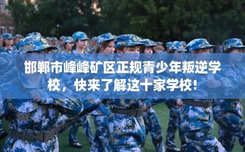邯郸市峰峰矿区正规青少年叛逆学校,快来了解这十家学校! 邯郸市峰峰矿区正规青少年叛逆学校,快来了解这十家学校!