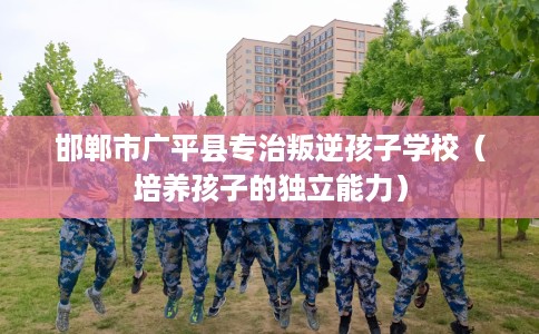 邯郸市广平县专治叛逆孩子学校(培养孩子的独立能力) 邯郸市广平县专治叛逆孩子学校(培养孩子的独立能力)
