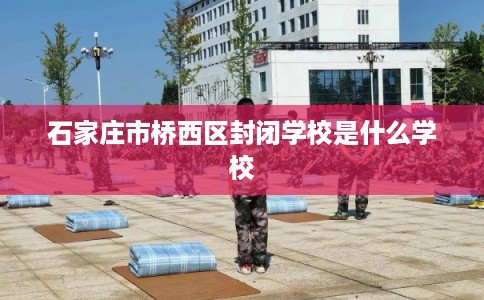 石家庄市桥西区封闭学校是什么学校