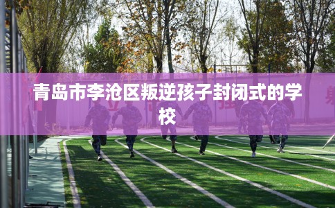 青岛市李沧区叛逆孩子封闭式的学校 青岛市李沧区叛逆孩子封闭式的学校