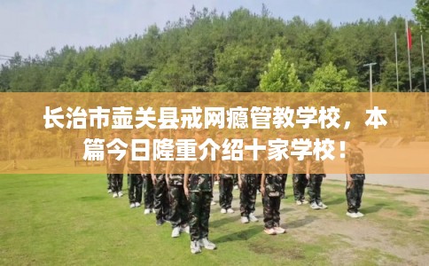 长治市壶关县戒网瘾管教学校,本篇今日隆重介绍十家学校! 长治市壶关县戒网瘾管教学校,本篇今日隆重介绍十家学校!